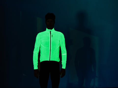 Men's glowing wind stopper